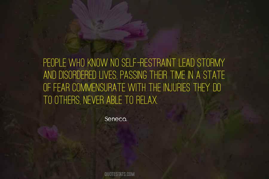 Quotes About Self Restraint #155161