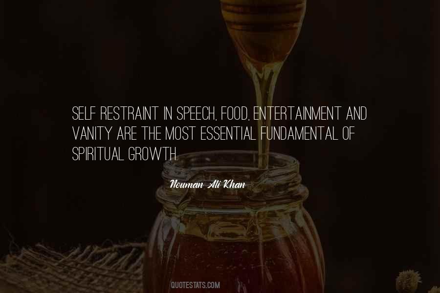 Quotes About Self Restraint #1691094