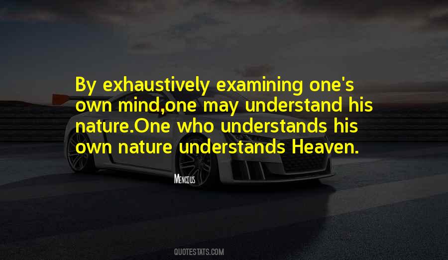 Quotes About Examining #1381271
