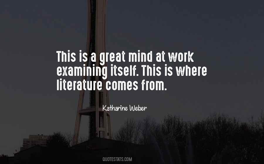 Quotes About Examining #1449736