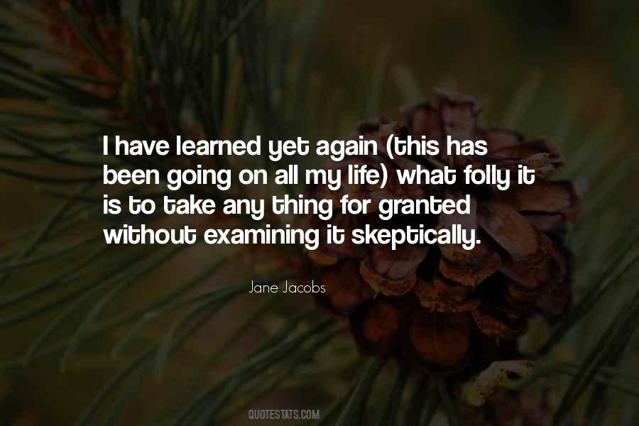 Quotes About Examining #875508