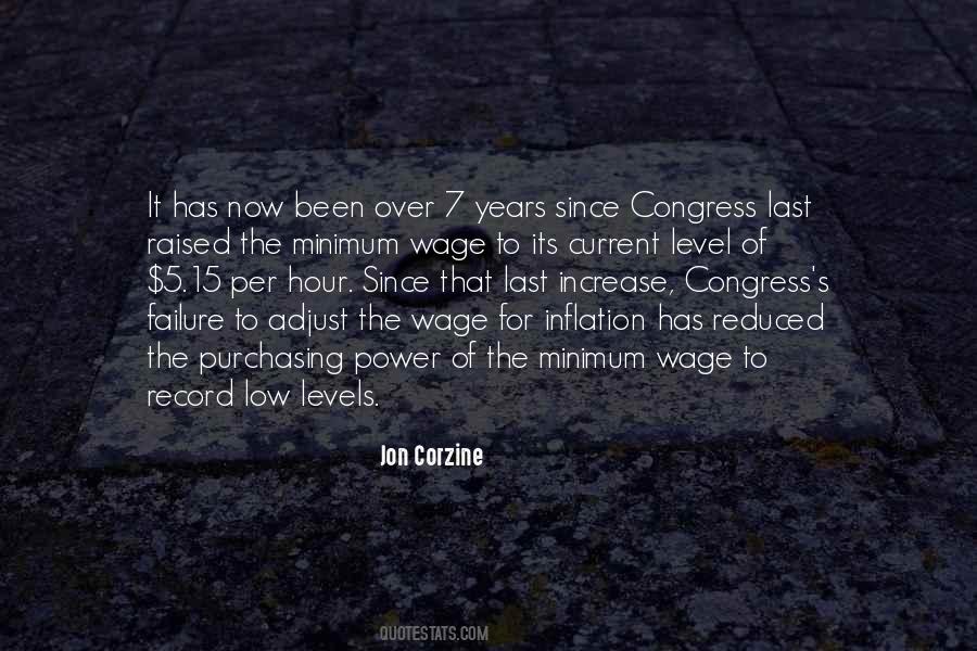 Quotes About Minimum Wage Increase #1074481