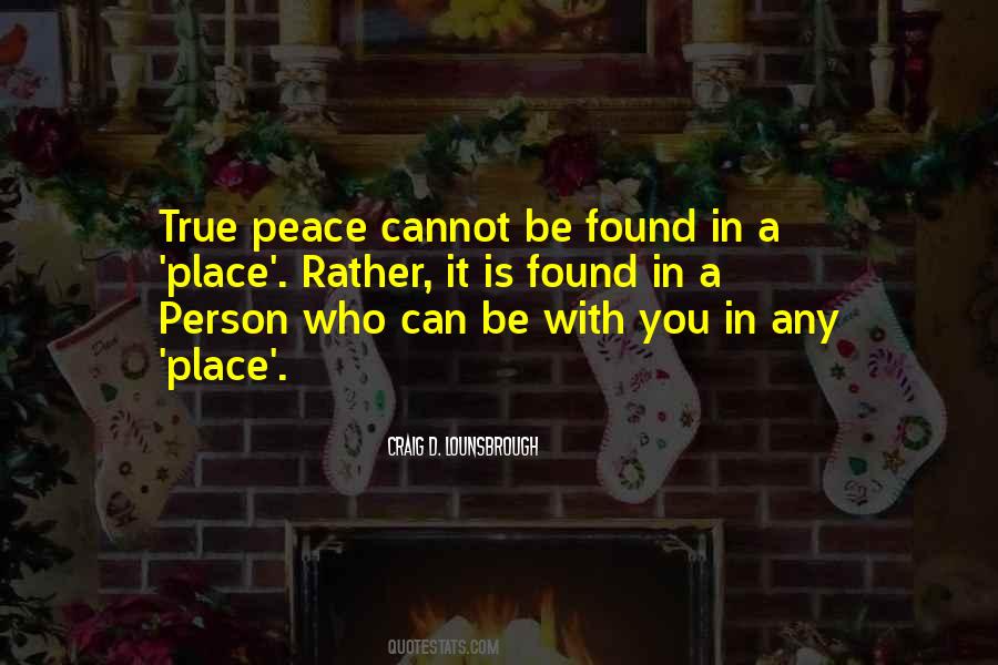 Quotes About Peace Jesus #663721