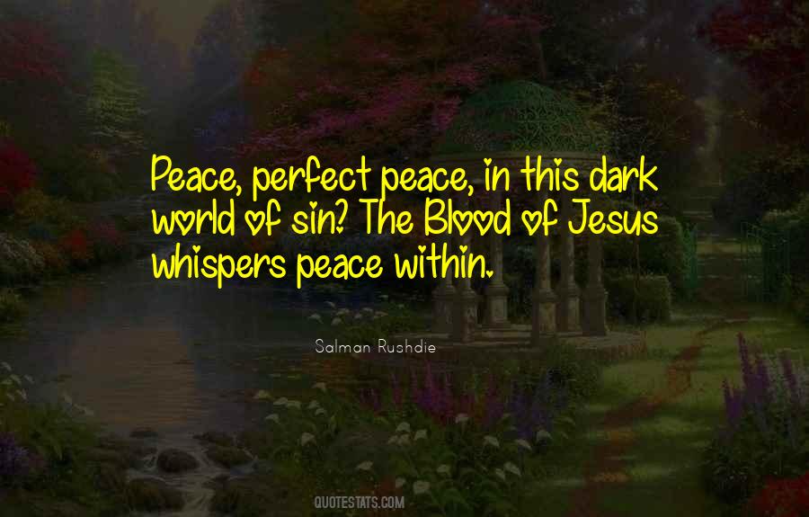 Quotes About Peace Jesus #743679