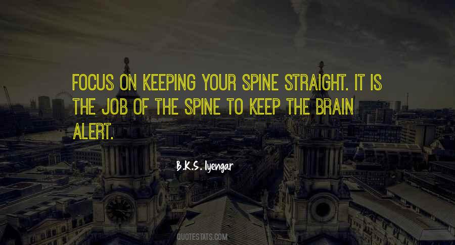 Your Spine Quotes #1253794