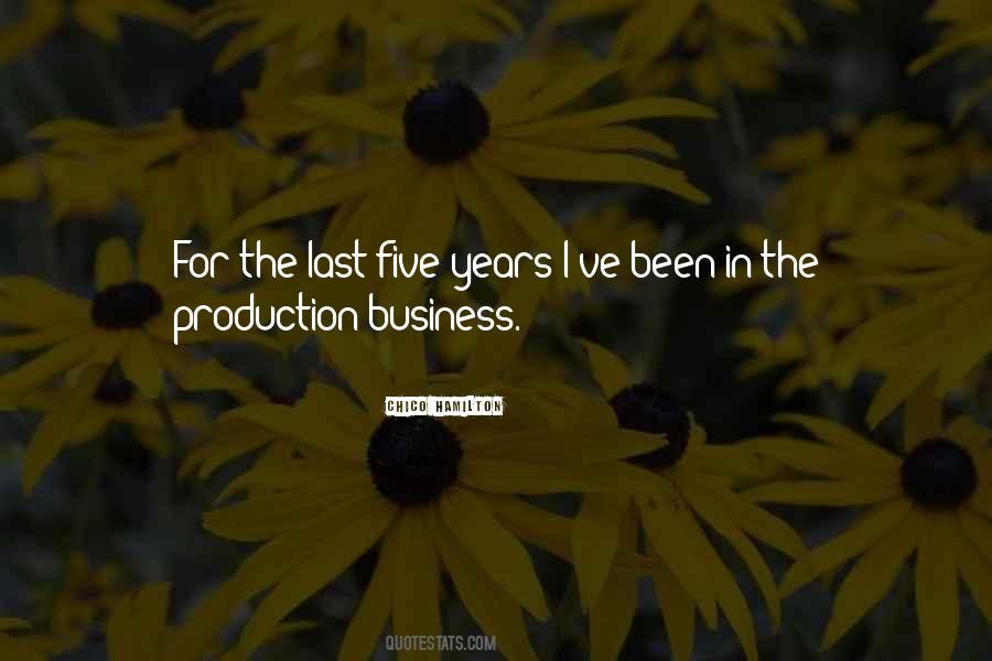 Last Five Years Quotes #671946