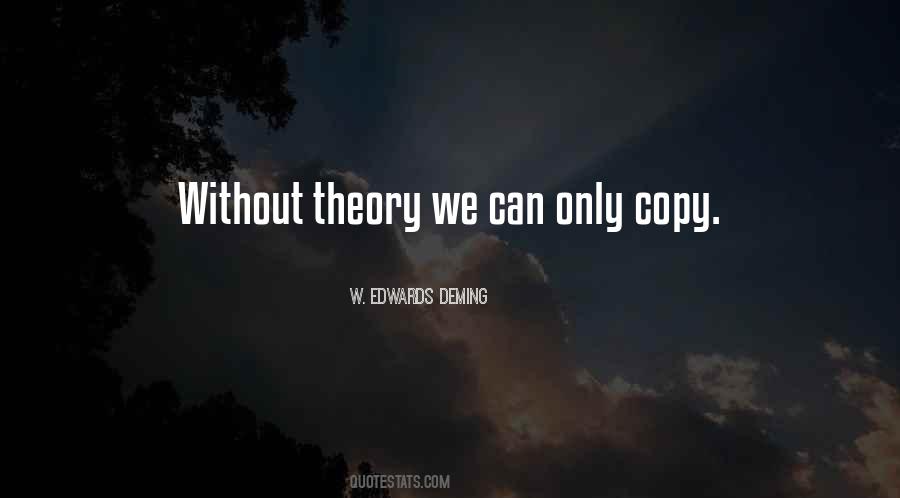 Quotes About Management Theory #1160143