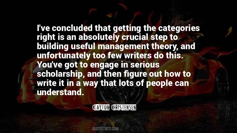 Quotes About Management Theory #1545889