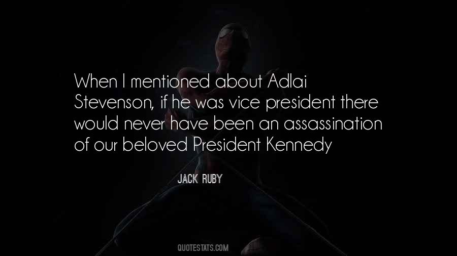 Quotes About Assassination #464456