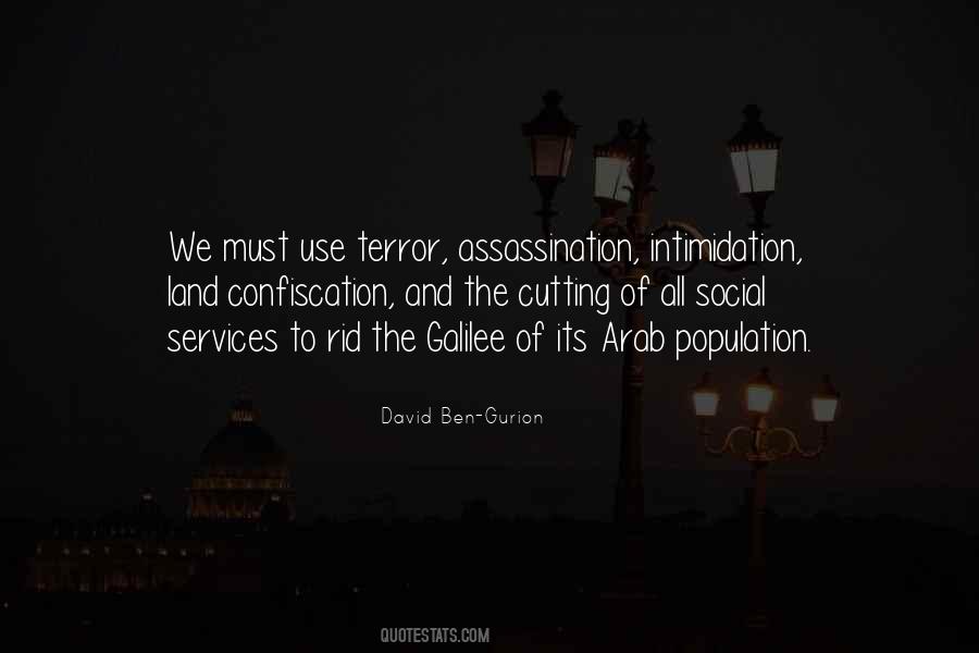 Quotes About Assassination #527068