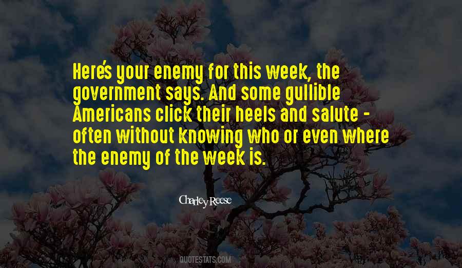 Quotes About Knowing Your Enemy #1877025