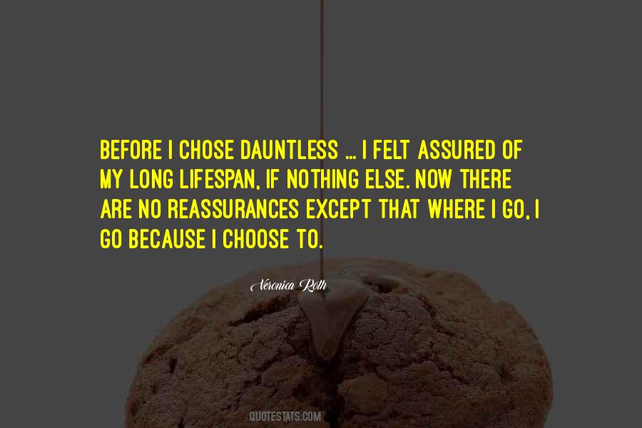 Quotes About Dauntless #144961