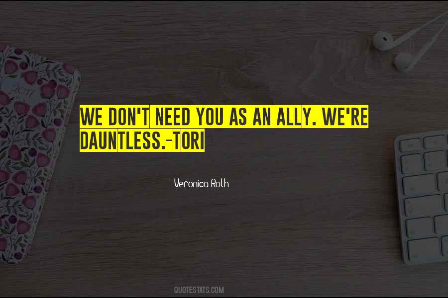 Quotes About Dauntless #1706777