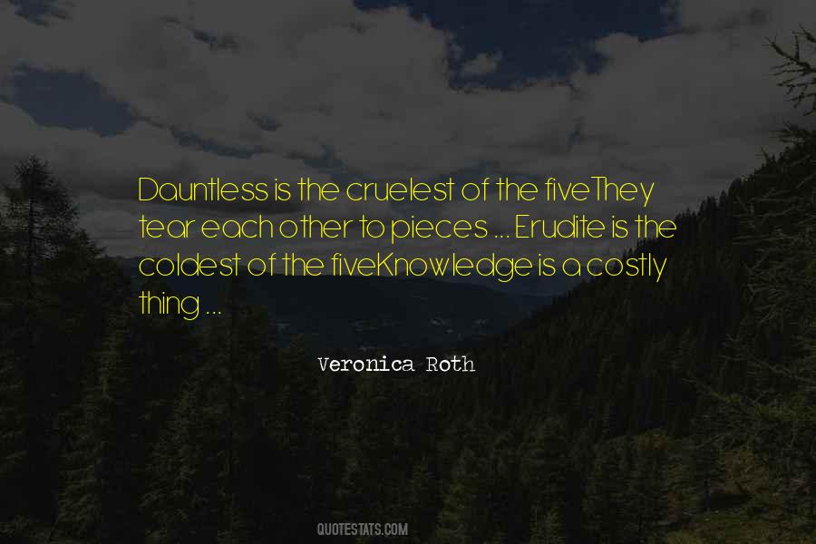 Quotes About Dauntless #1747471