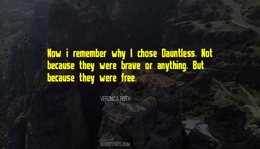 Quotes About Dauntless #725307