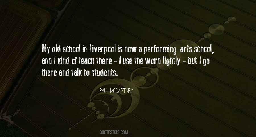 Quotes About Performing Arts #1028256