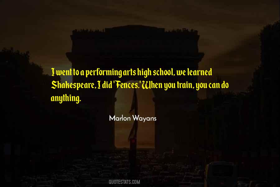 Quotes About Performing Arts #1248045