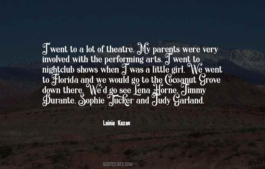 Quotes About Performing Arts #232360
