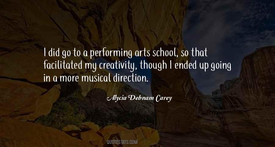 Quotes About Performing Arts #610120