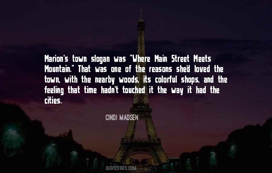 Quotes About Main Street #723521