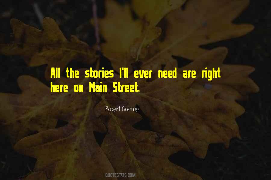 Quotes About Main Street #949006