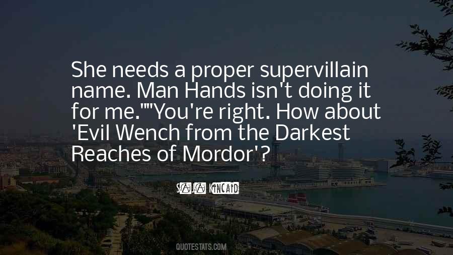 Quotes About Mordor #1462740