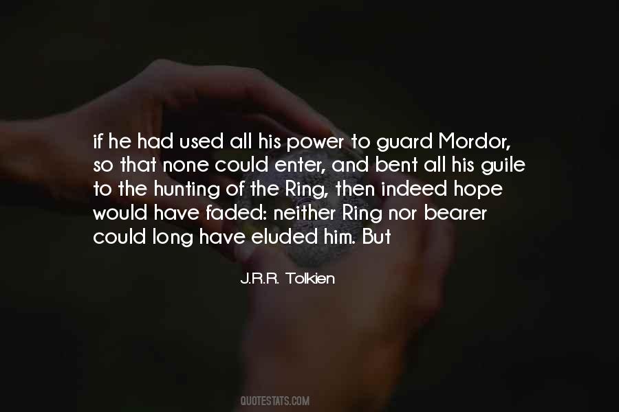 Quotes About Mordor #1570594