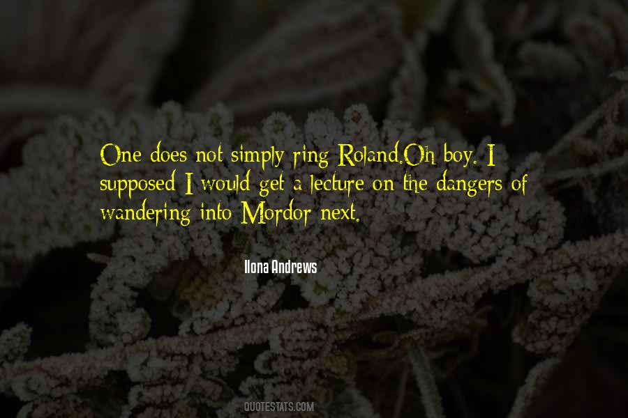 Quotes About Mordor #1645839