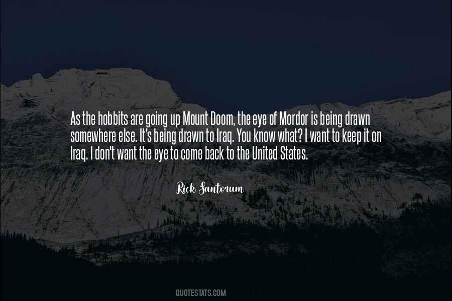 Quotes About Mordor #79470