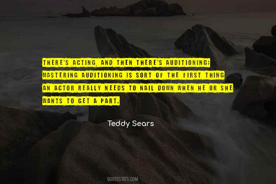 Quotes About Teddy's #1630533