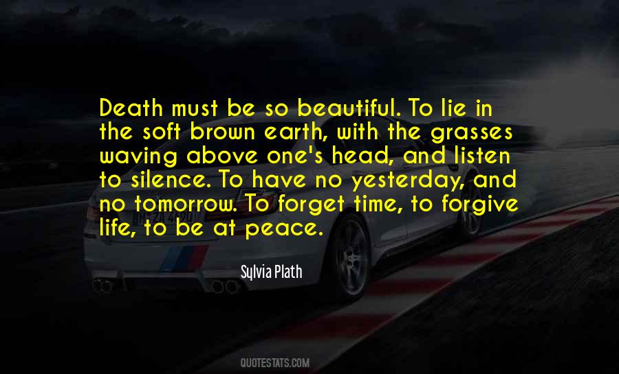 Quotes About Peace At Death #82357
