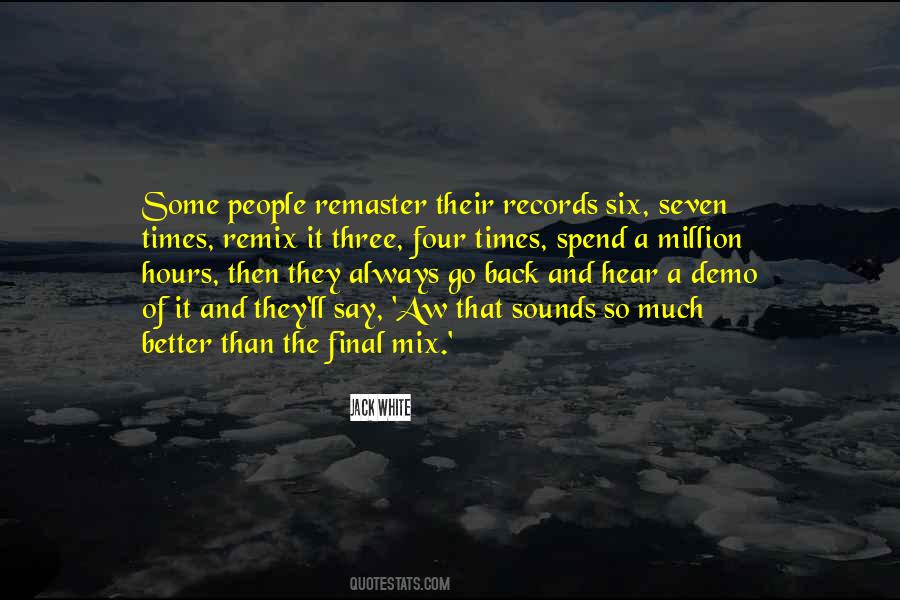 Quotes About Final Hours #176260