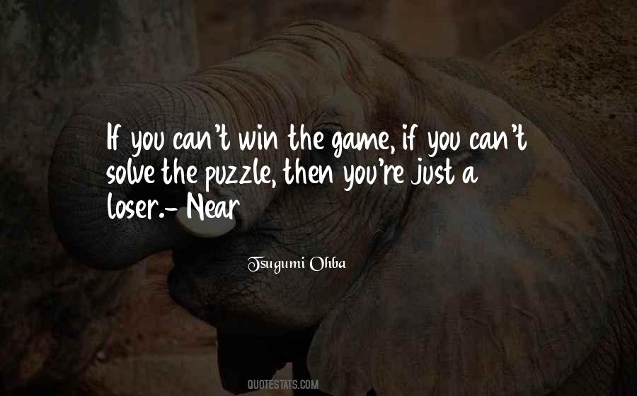 Win The Game Quotes #1086756