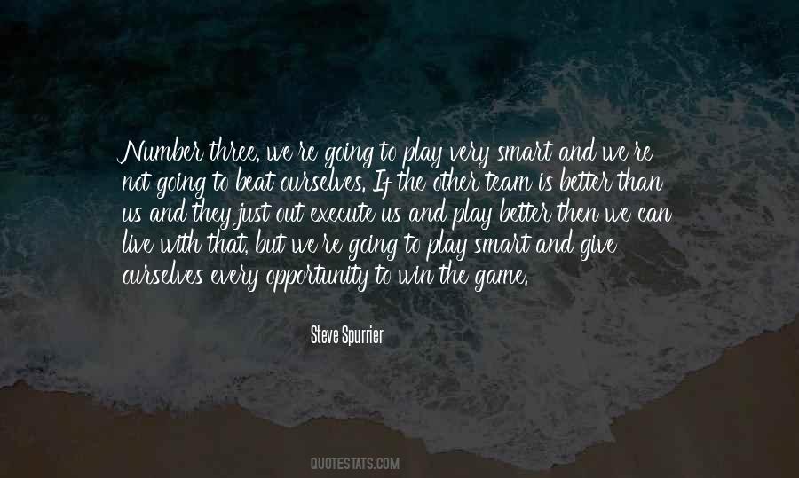 Win The Game Quotes #1139716
