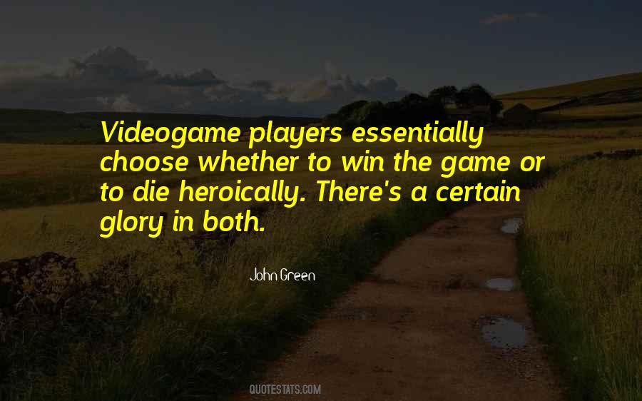 Win The Game Quotes #1455243