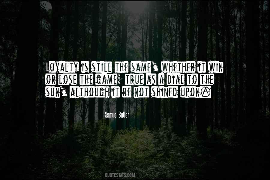 Win The Game Quotes #146938