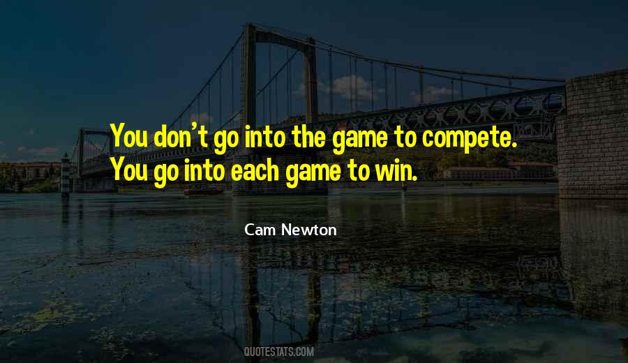 Win The Game Quotes #15151