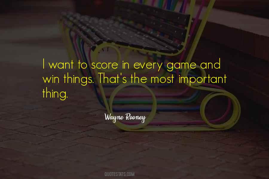 Win The Game Quotes #154321