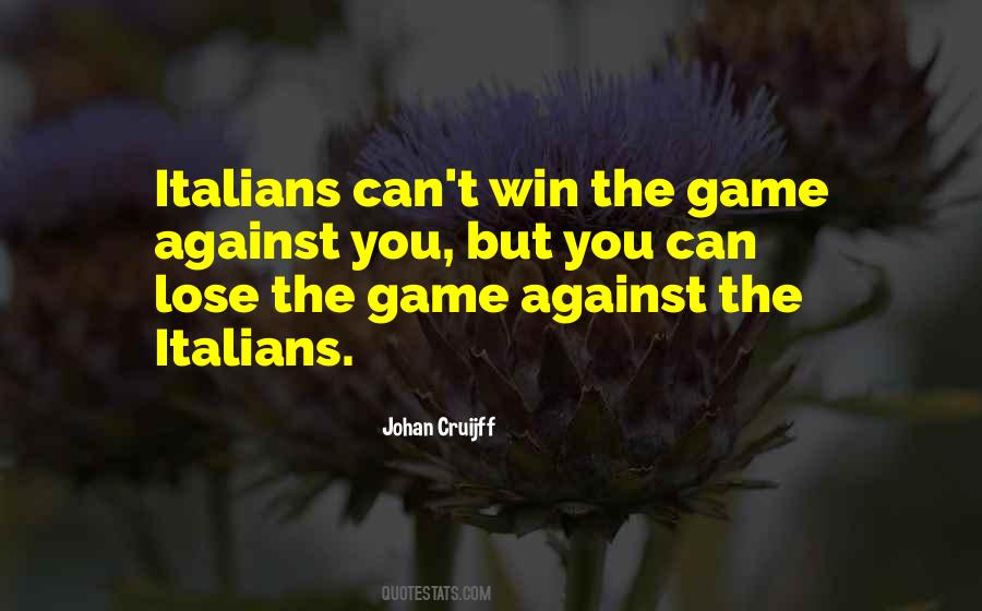 Win The Game Quotes #1671603