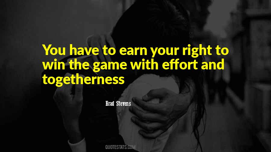 Win The Game Quotes #307997