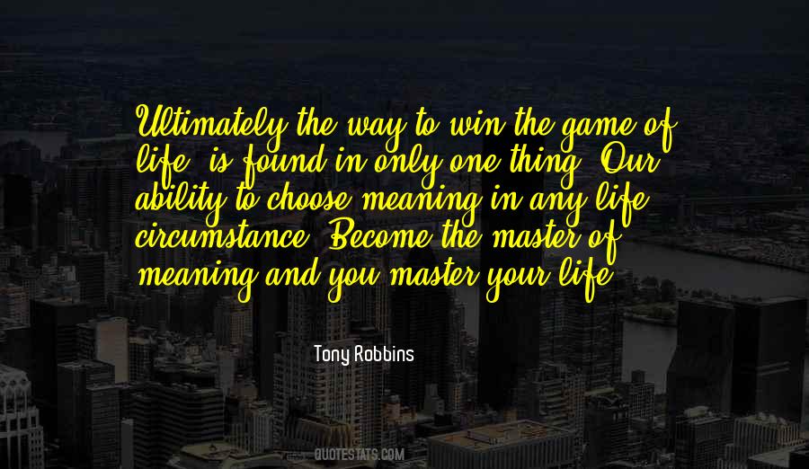 Win The Game Quotes #622199