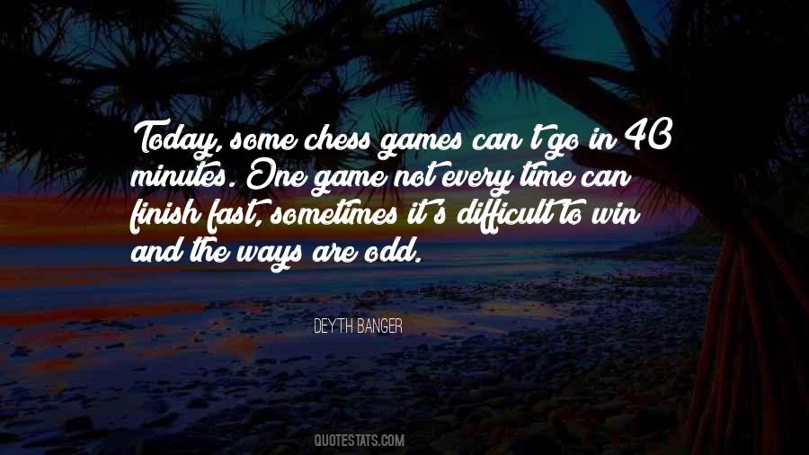 Win The Game Quotes #64146