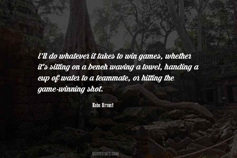 Win The Game Quotes #6852