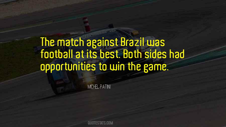 Win The Game Quotes #734119