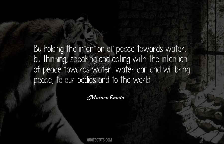 Quotes About Peace And Water #1060335