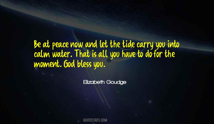 Quotes About Peace And Water #1446134