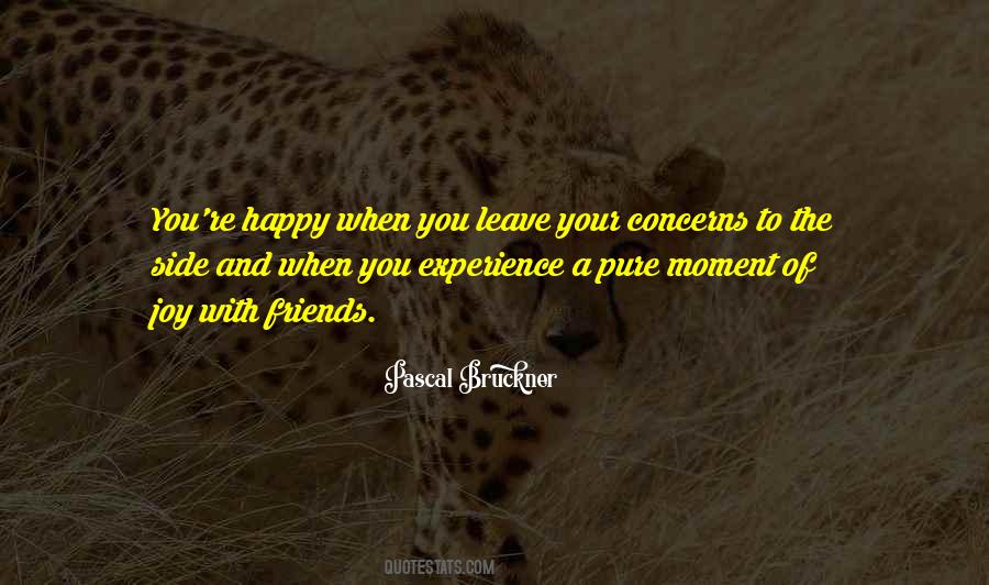 Quotes About Experience With Friends #1817884