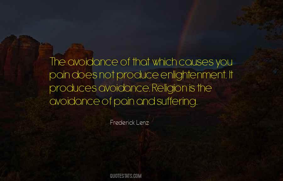 Quotes About Avoidance #1337791
