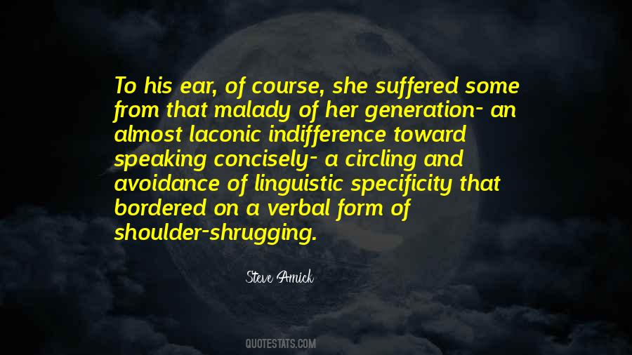 Quotes About Avoidance #1339605