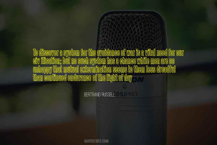 Quotes About Avoidance #1456573